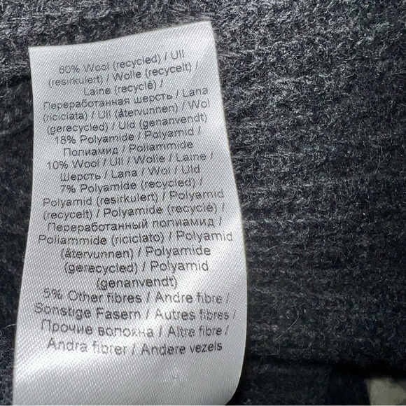 Ganni Dark Gray Cowl Neck Sweater - Picture 12 of 15